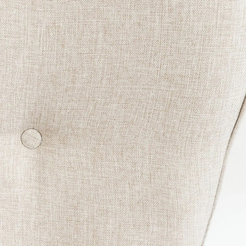 Oorfauteuil Retro Design Naturel
