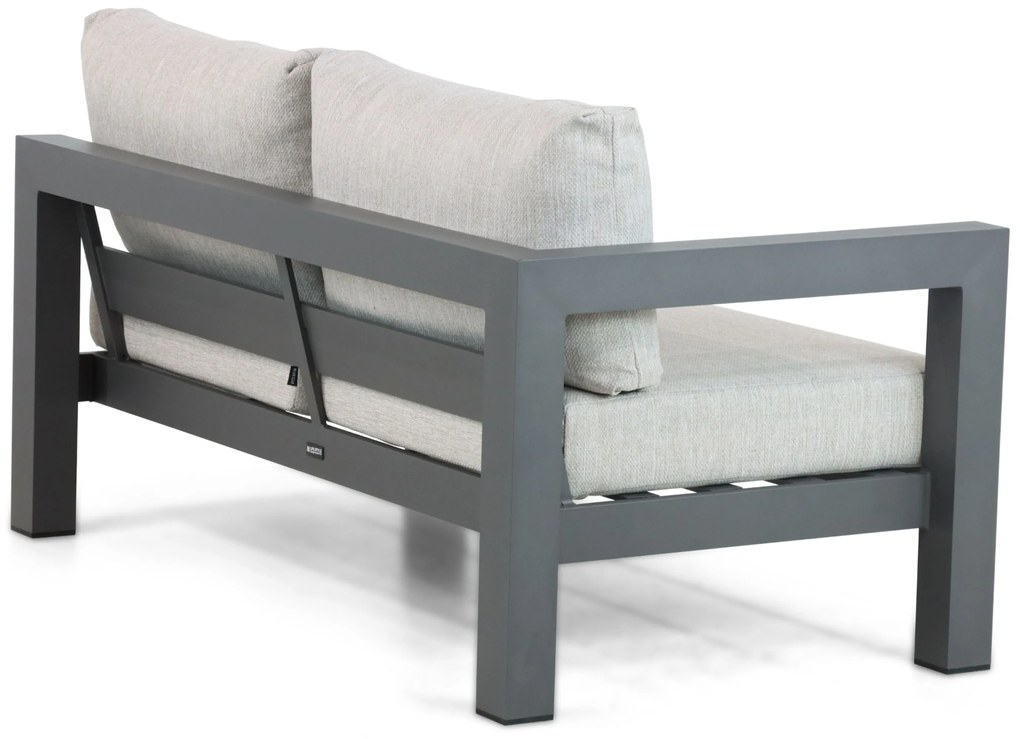 Hoek loungeset 5 personen Aluminium Grijs Lifestyle Garden Furniture Luca