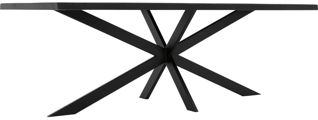 Goossens Eettafel Blade, Boomstamblad 260 x 100 cm 5 cm dik