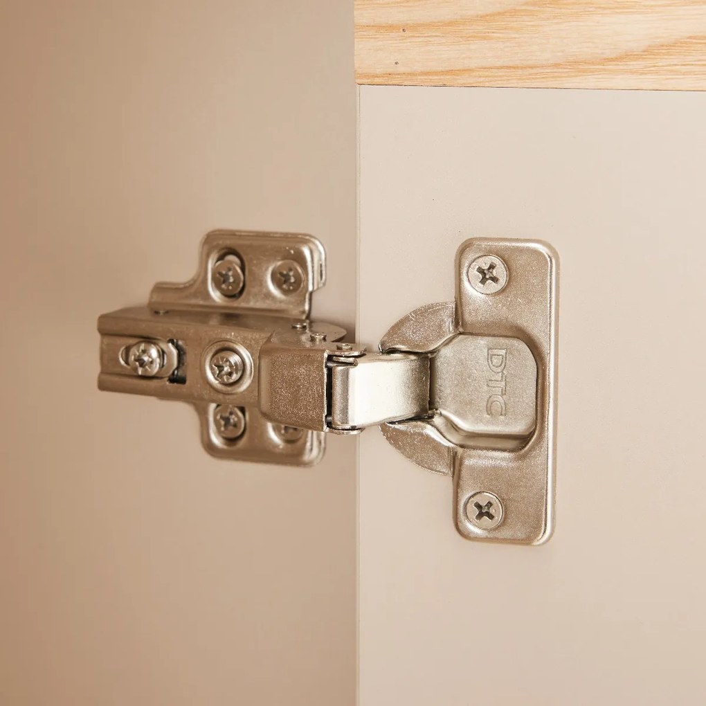 Mat Dressoir Grijsbeige 200 Cm - 200x40x75cm.