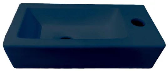 Best Design farnetta fontein rechts 37 x 18 x 9 cm mat-donkerblauw donkerblauw mat 4016660