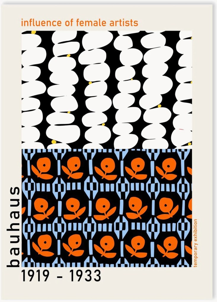 Poster Bauhaus Female Artists