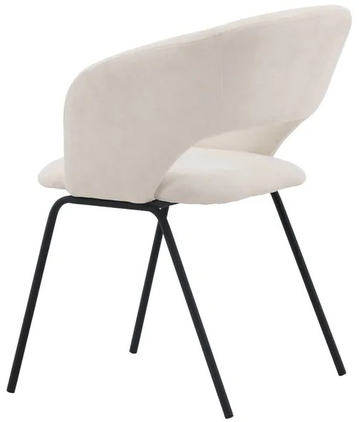 Jörn Eetkamerstoel - Hanna - Ivoor - Linnen - Jörn