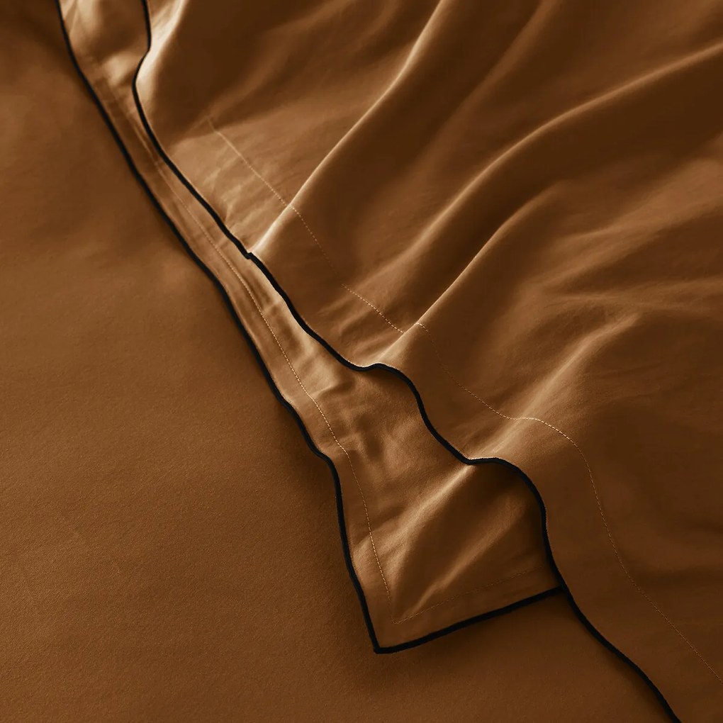 Dekbedovertrek van gewassen katoensatijn, 118 draden, Victor uni