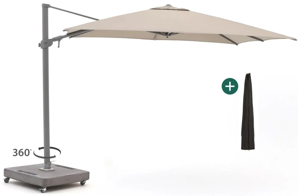 Shadowline Austin zweefparasol 300x300cm