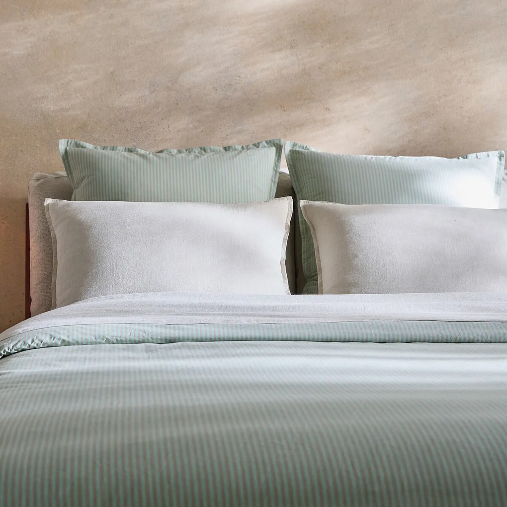 Gewassen perkal kussensloop, VALLI