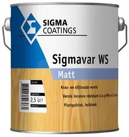 Sigma Sigmavar WS Matt - Kleurloos - 2,5 l