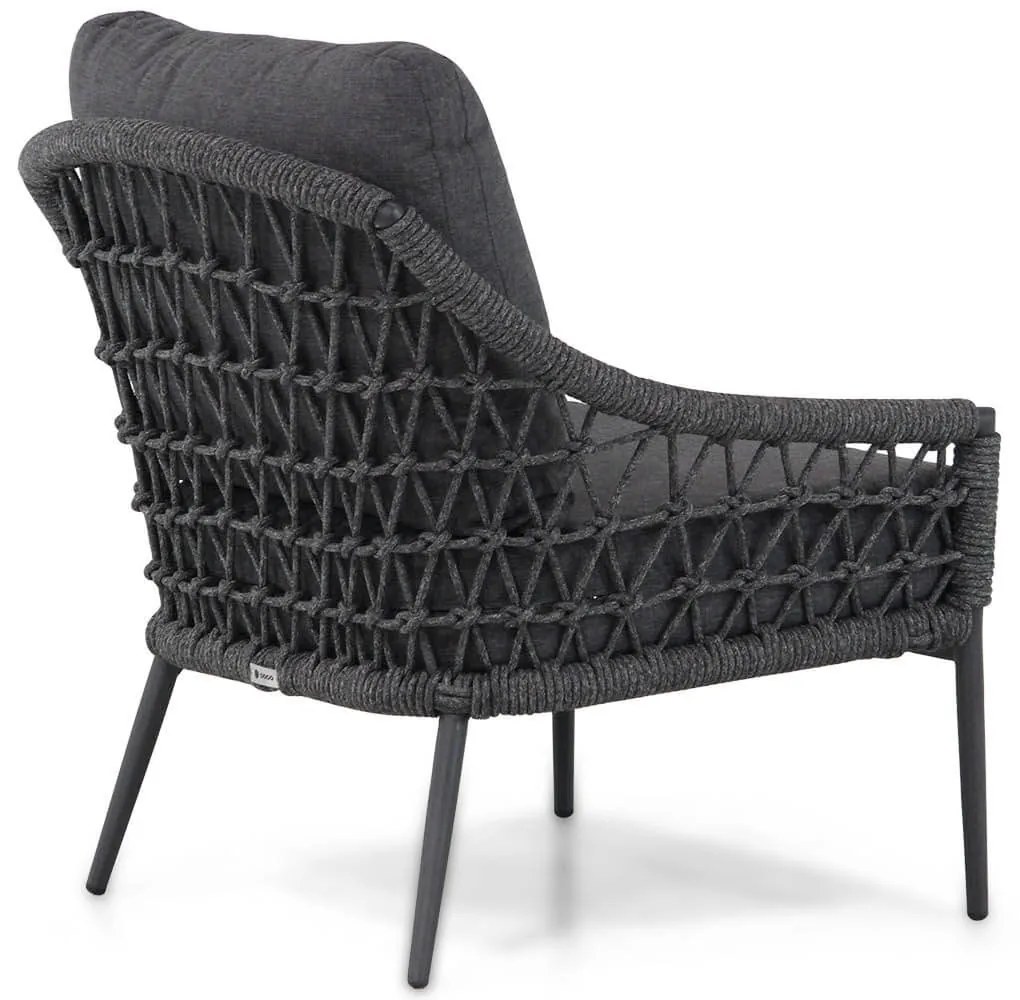 Stoel en Bank Loungeset 4 personen Rope Grijs  Coco Dalice/Pacific