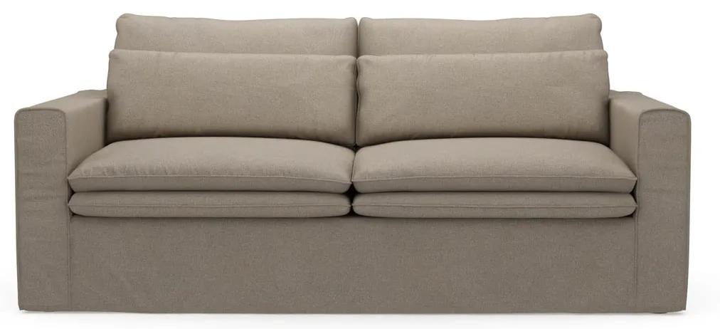 Rivièra Maison - Continental Sofa 2,5 Seater, oxford weave, anvers flax - Kleur: beige