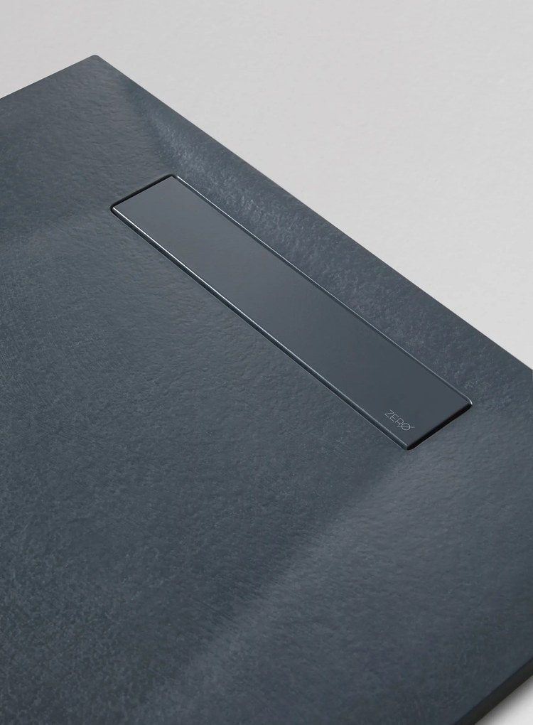 Resigres Plus Zero douchebak 180x70cm antraciet mat composiet
