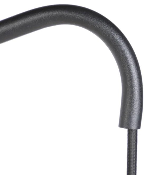 Retro wandlamp goud/messing met kap - Demi