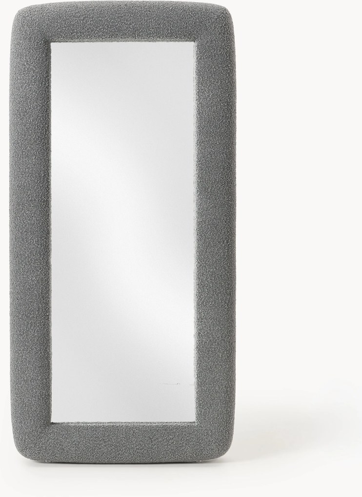 Westwing Crosby Studios, staande spiegel Glace met bouclé lijst