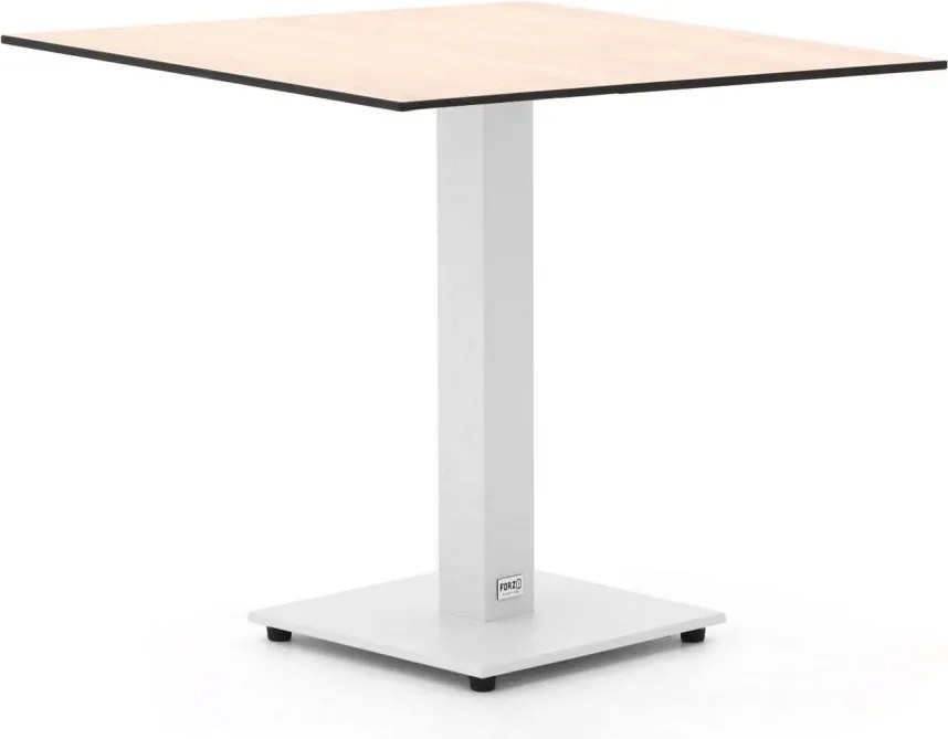 Tuin eettafel Forza  | Vierkant  | Tuintafel Kunststof | 80x80cm | 2 personen | Kees Smit Tuinmeubelen