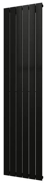 Plieger Cavallino Retto designradiator verticaal enkel middenaansluiting 1800x450mm 910W antraciet metallic 7252979