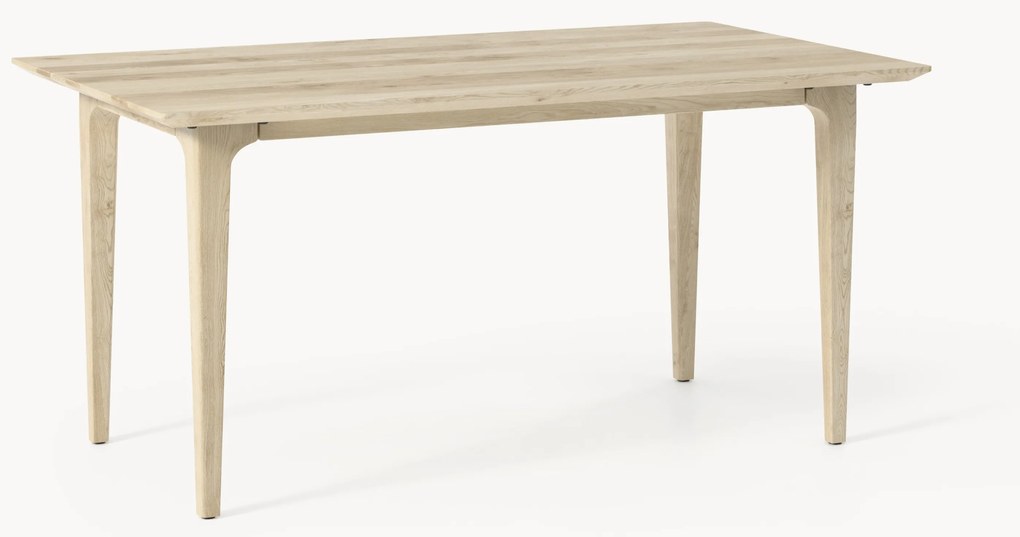 Eettafel Archie van eikenhout, in verschillende formaten