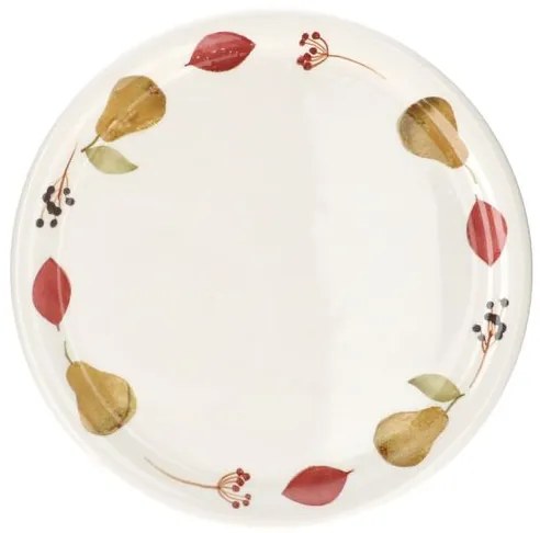 Taartplateau, steengoed, peren,Ø29 cm