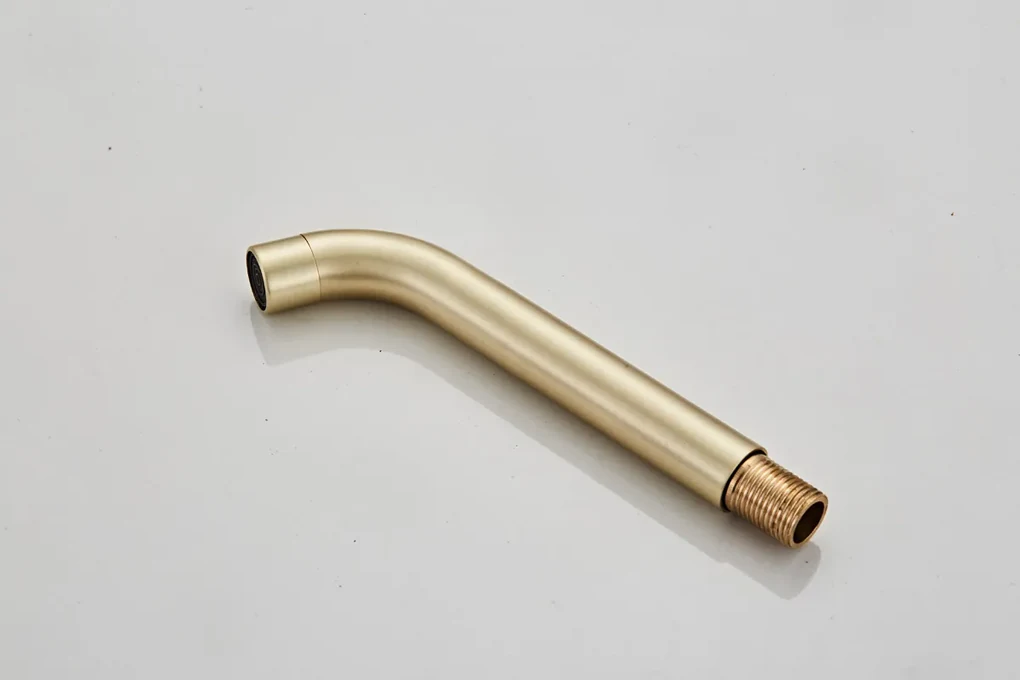 Saniclear Brass baduitloop geborsteld messing / mat goud