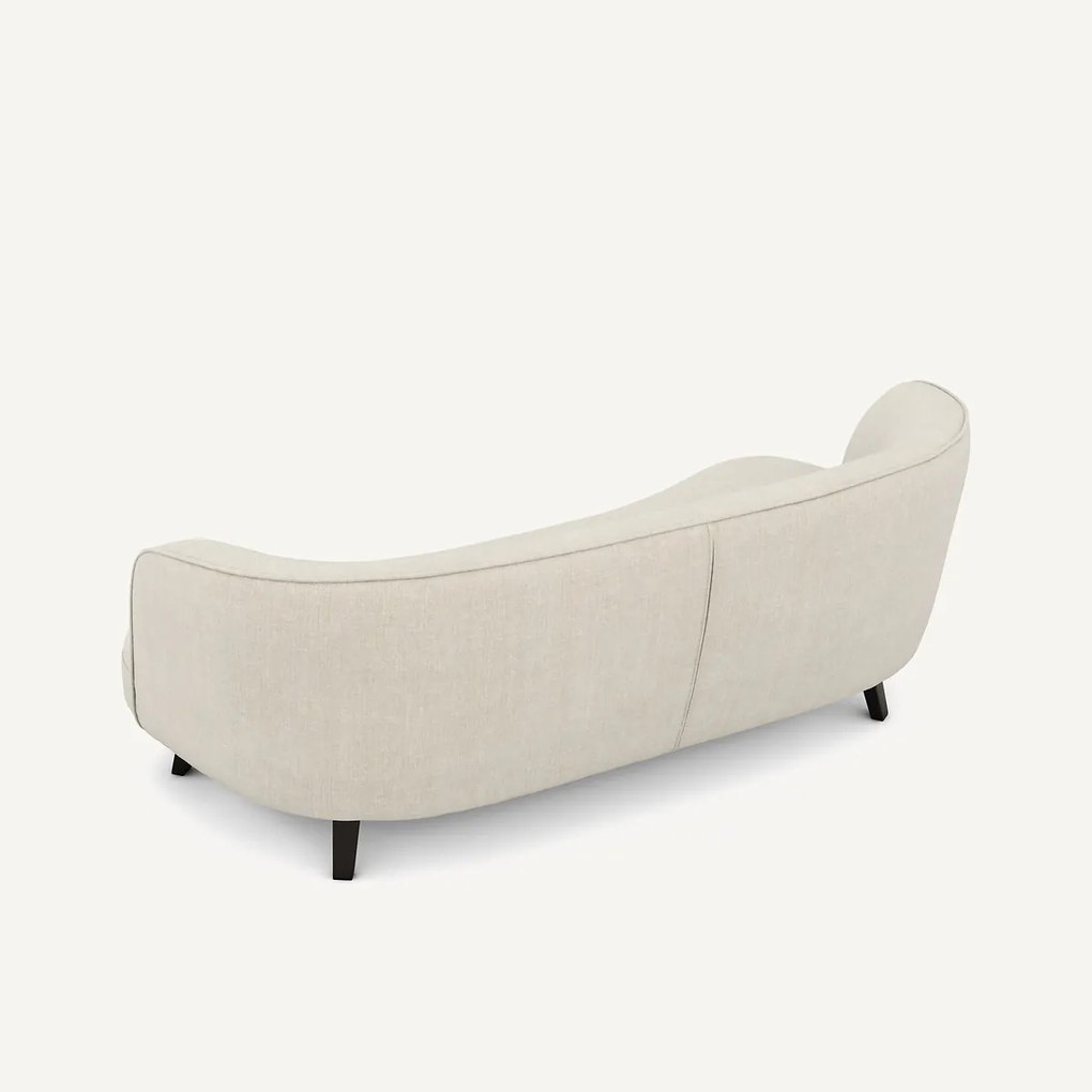 3-zitsbank in katoen en linnen, Rosebury, ontwerp Emmanuel Gallina