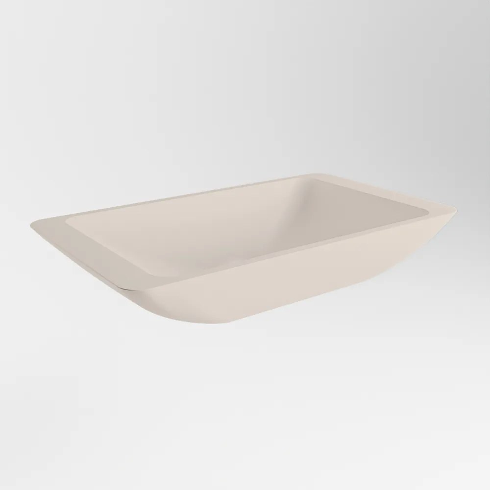 Mondiaz Topi Solid Surface waskom 60x35cm linen