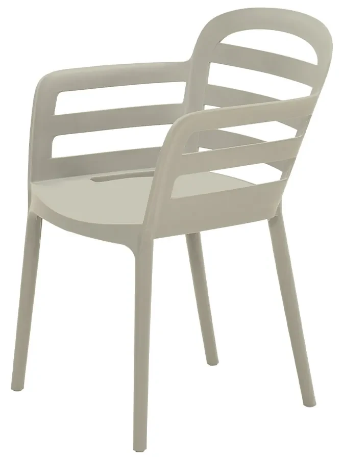 Garden Impressions Mira balkonset 3-delig - Faria tuintafel Ø60 cm - zand