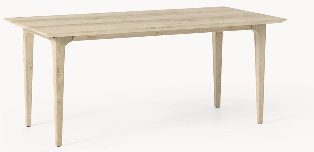 Eettafel Archie van eikenhout, in verschillende formaten