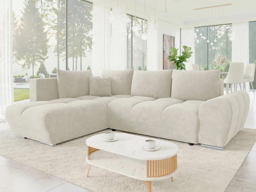 Hoekbank Camden 107, Aanwezig, Aanwezig, 290x183x85cm, 157 kg, Poten: Kunststof