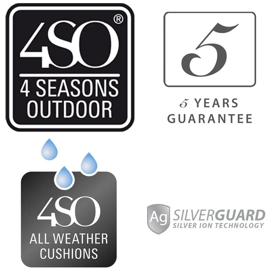 4 Seasons Outdoor | Byron island cushion       weerbestendig
