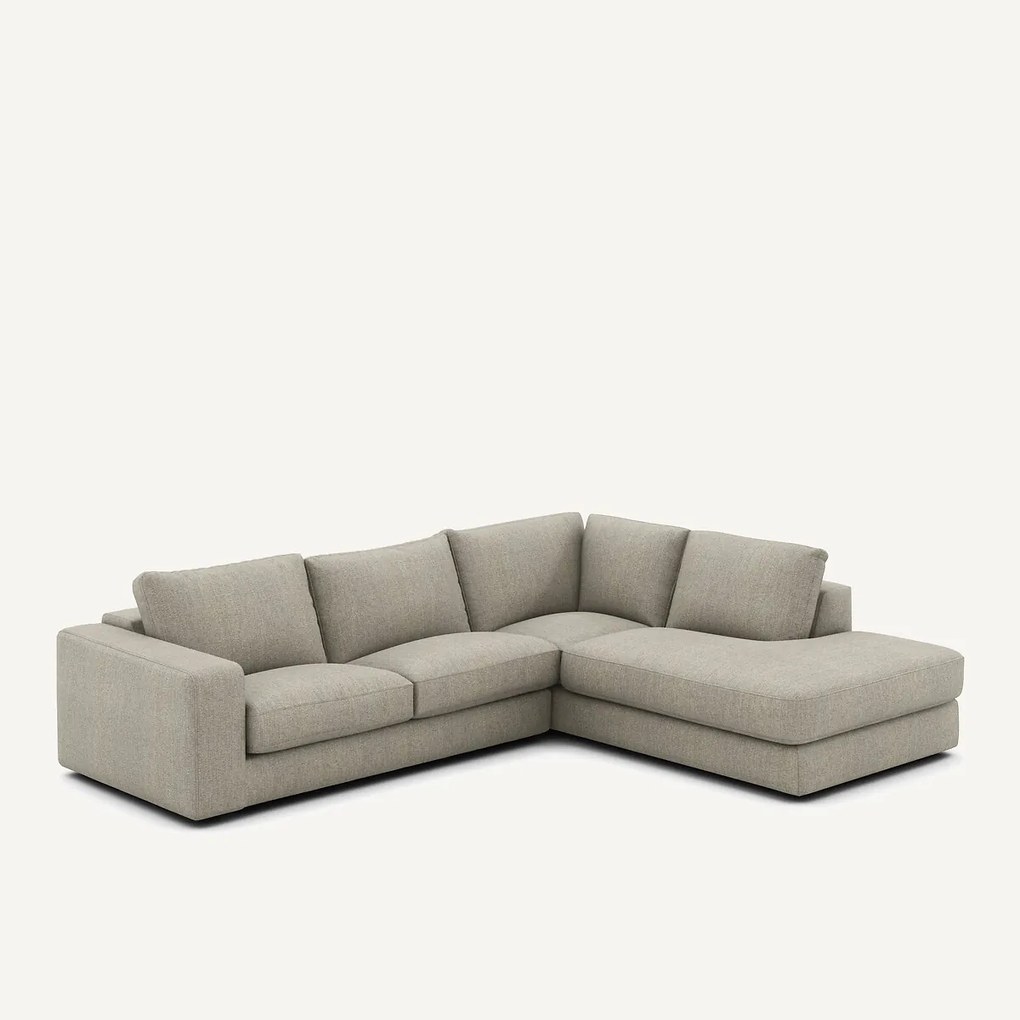 Hoekbank in tweed, Skander