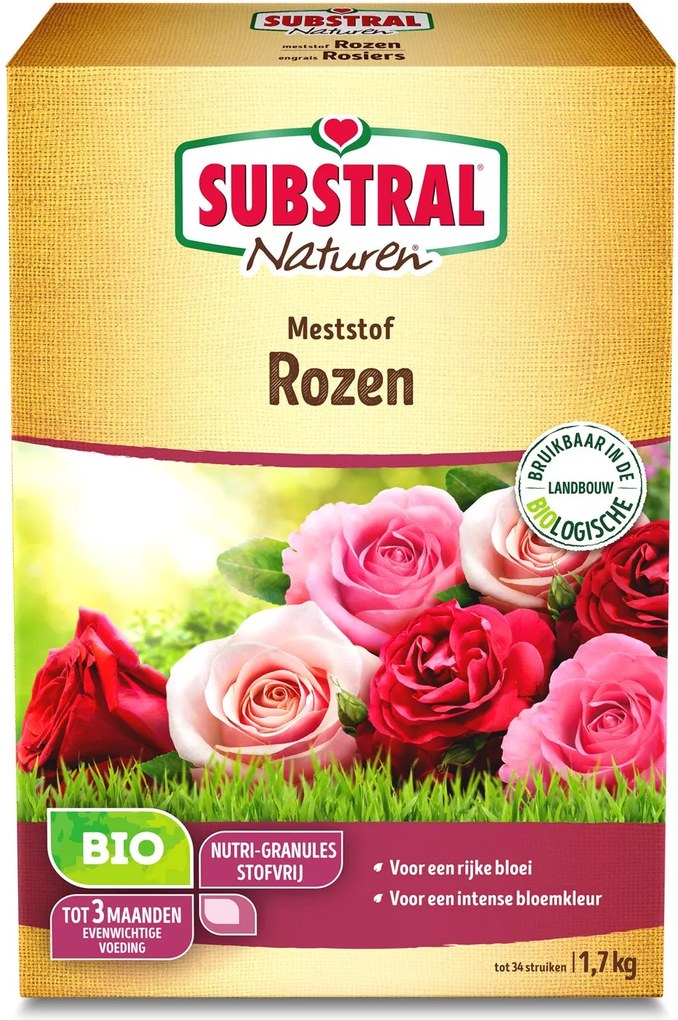 Substral Naturen meststof voor rozen - 1,7kg