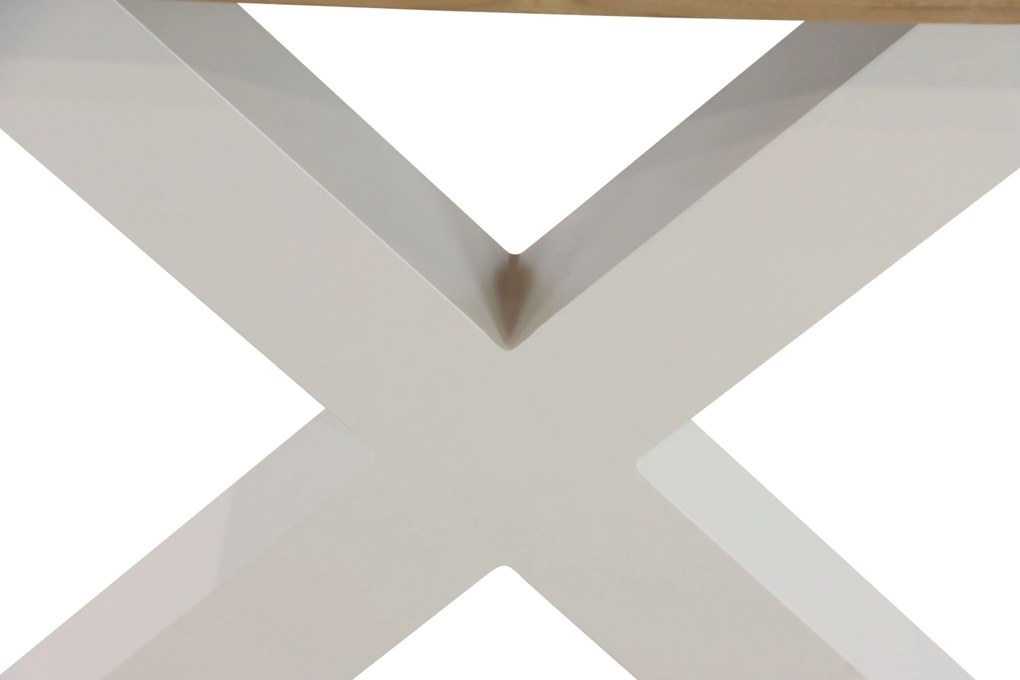 Dining Tuintafel  180 x 100 cm Aluminium/teak Taupe Cardiff