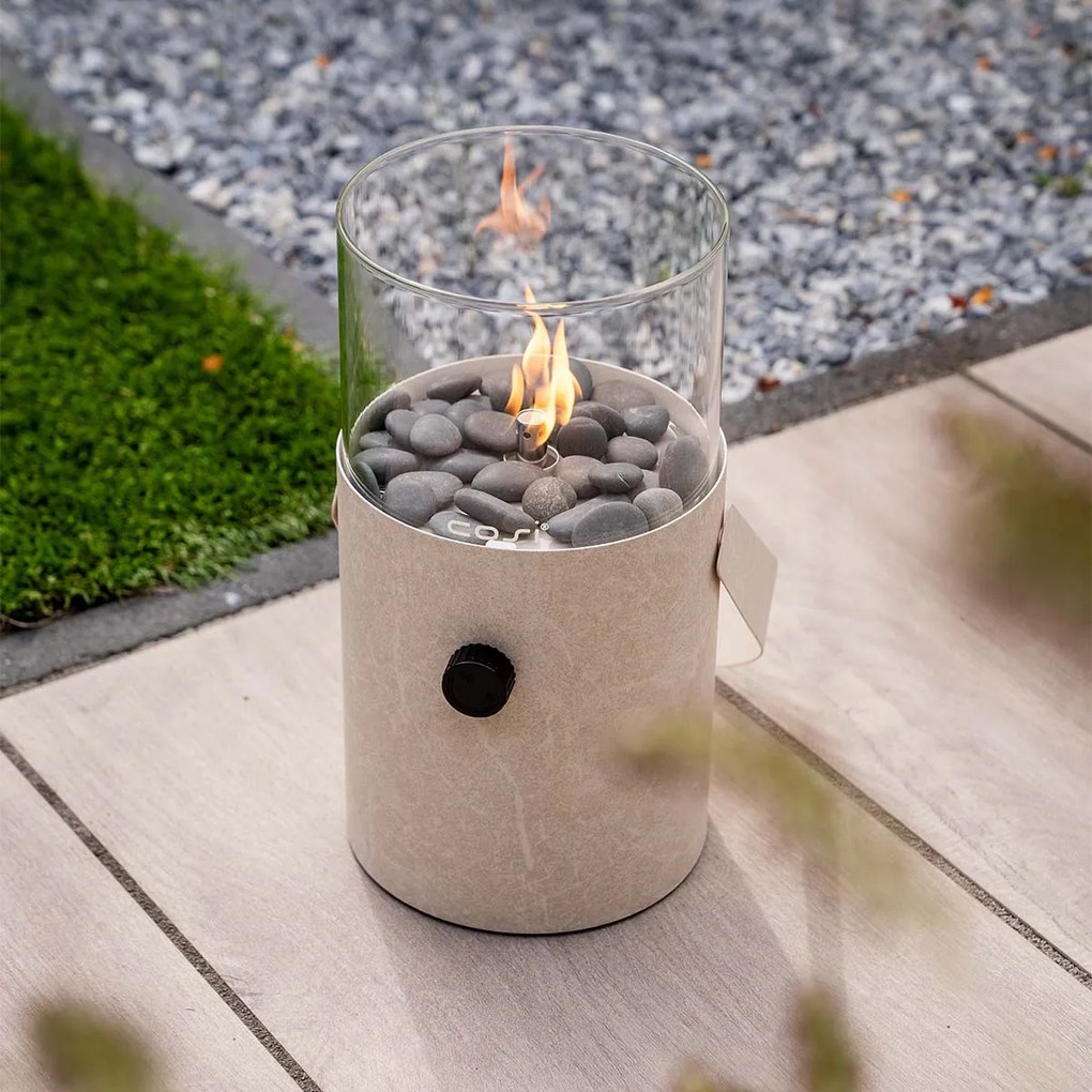 Cosi Fires Cosiscoop Original gaslantaarn Ø16 x 30 cm - marble stone