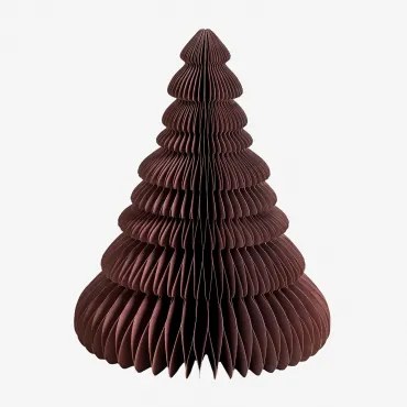 Kerstboom Van Papier Noelle Rode Ceder & ↑31 Cm - Sklum