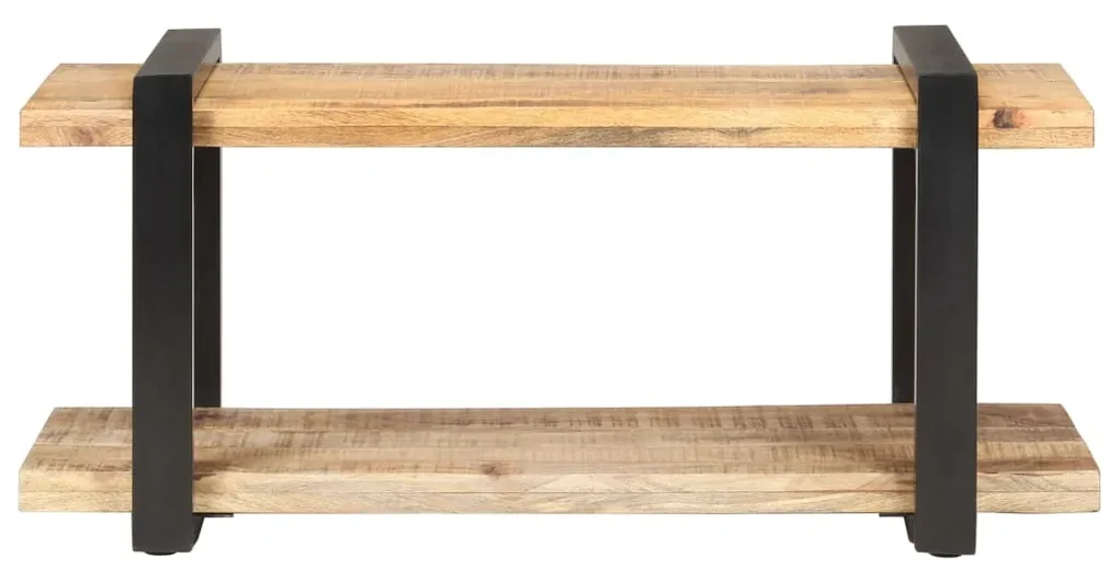 vidaXL Tv-meubel 90x40x40 cm ruw mangohout