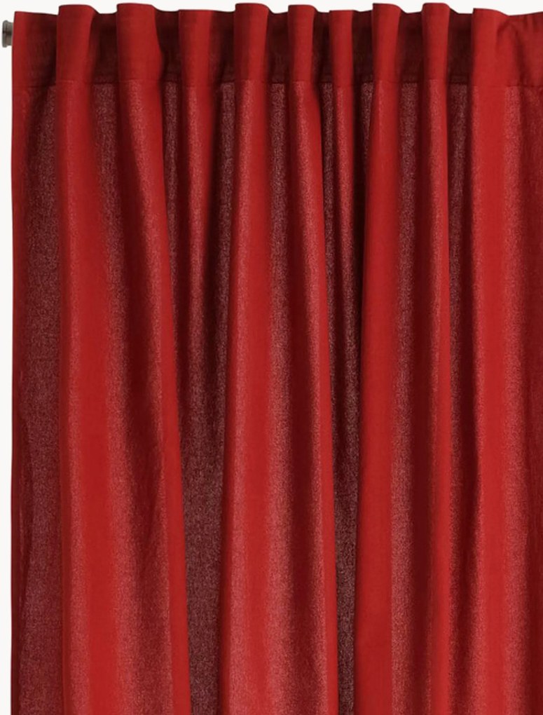 Transparante multibandgordijnen Lina, 2-delig, B 145 cm