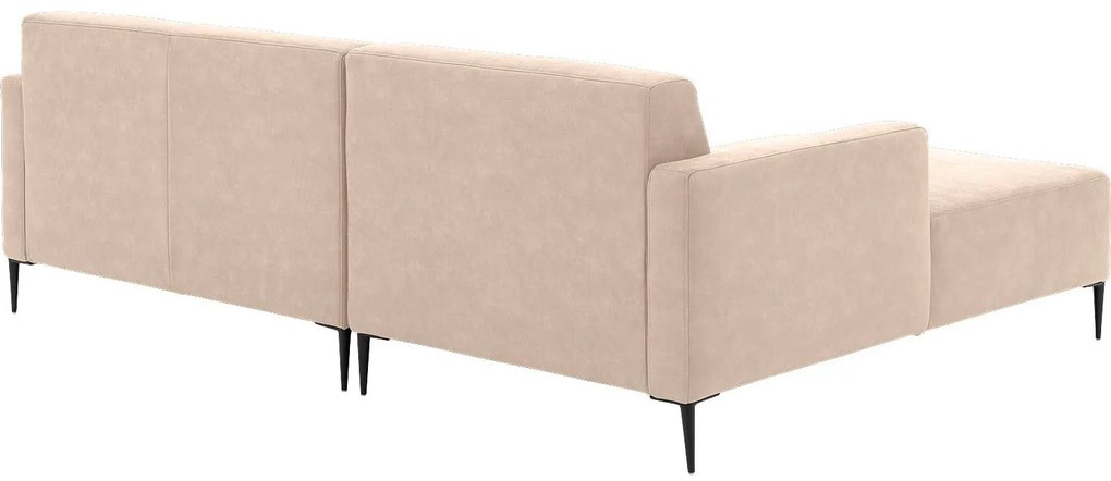 Goossens  Key West beige, micro leer, 2-zits, modern design