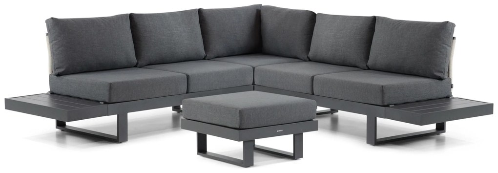Hoek loungeset 5 personen Aluminium Grijs Lifestyle Garden Furniture Lorenzo