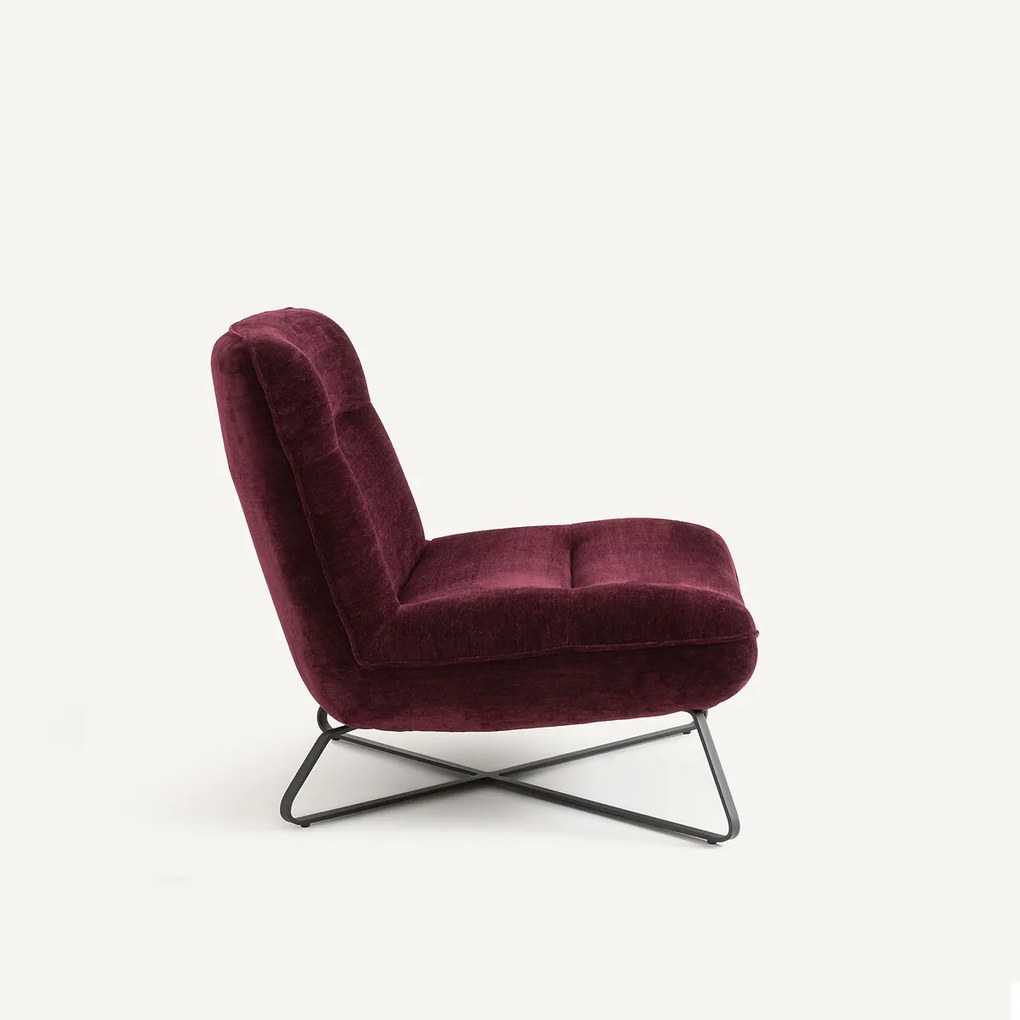 Fluwelen fauteuil, Helma