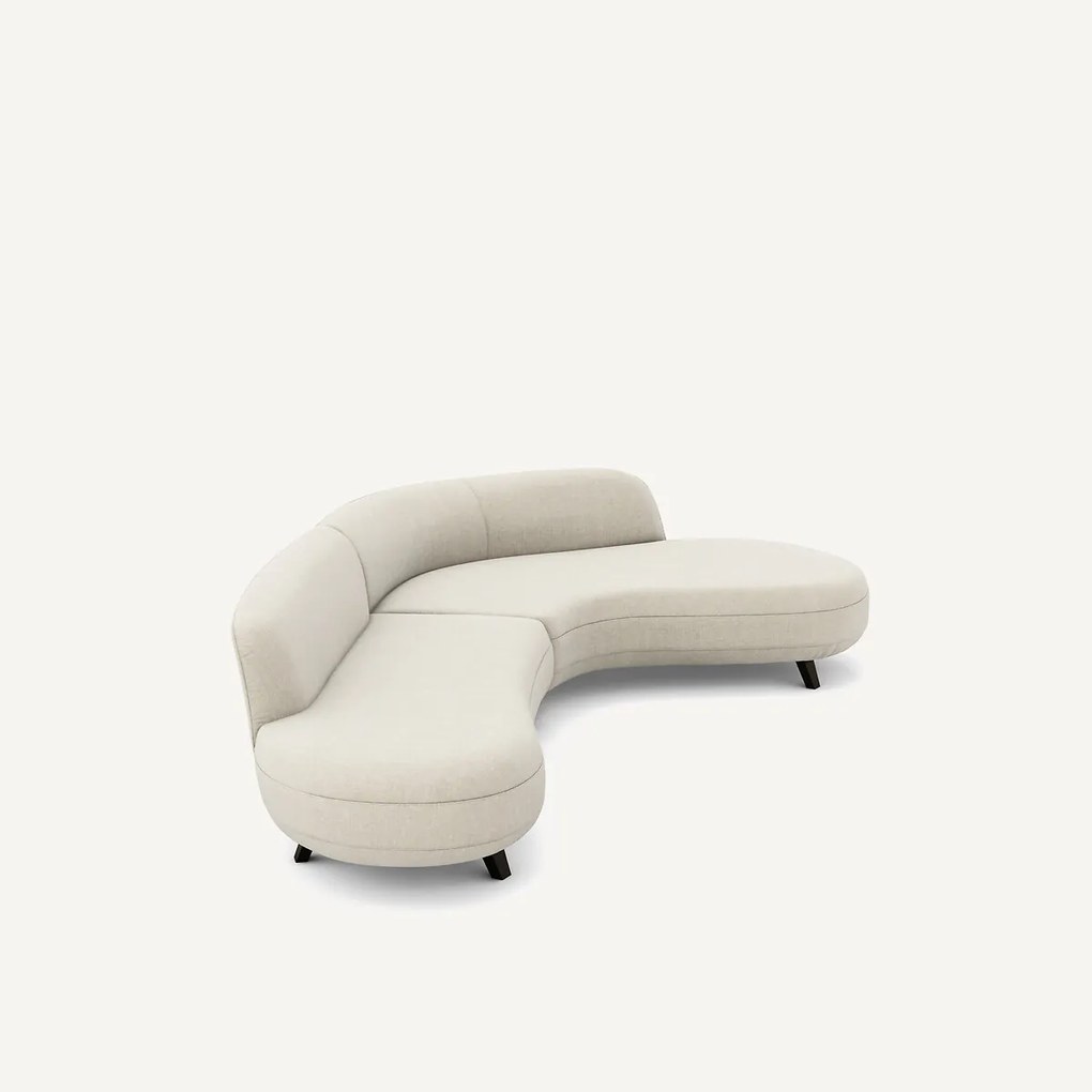 Rosebury katoenen en linnen hoekbank, ontwerp Emmanuel Gallina