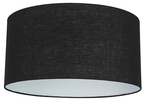 Stoffen lampenkap zwart 50/50/25