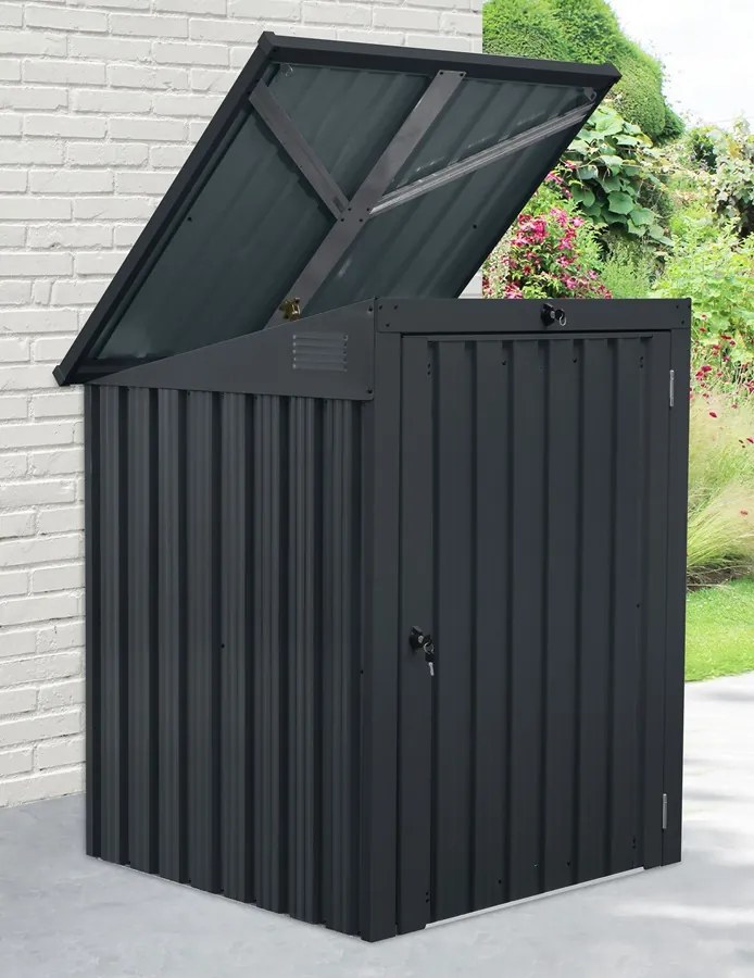 Opbergvak voor afvalemmer 1 x 240l Hamilton StoreBoss antraciet