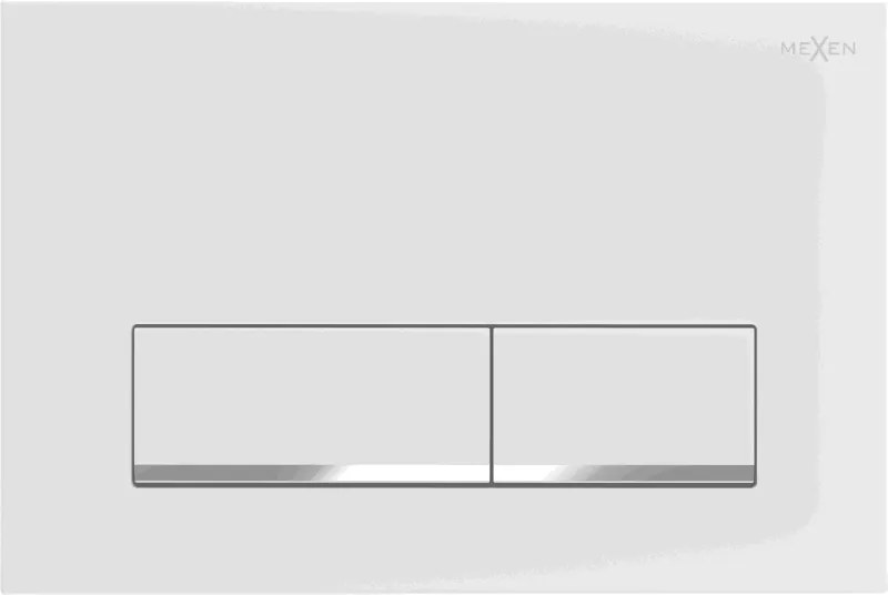 Mexen Fenix 12 spoelknop, mat wit - 601220