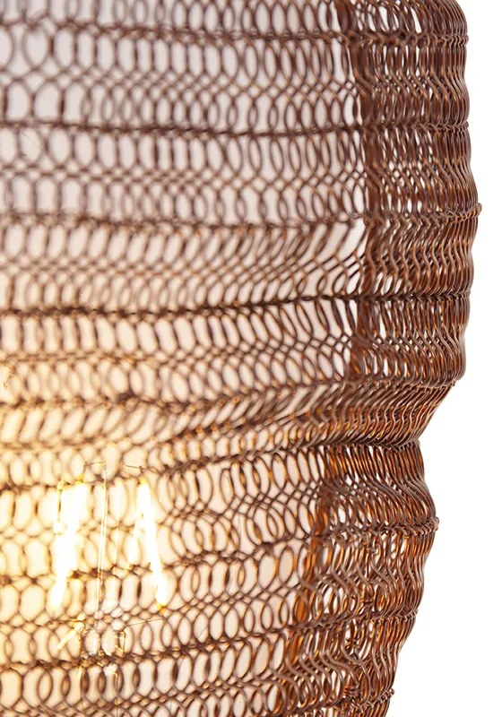 Oosterse wandlamp brons 35 cm - NidumOosters E27 Binnenverlichting Lamp