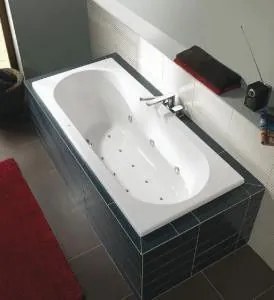 Villeroy en Boch O.novo Bubbelbad 190x90cm 6+4+2 hydro en 12 aero jets