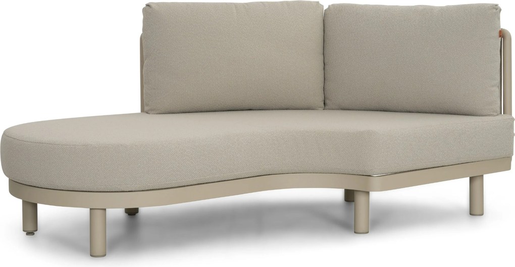 Hoek loungeset 5 personen Rope Zand/Beige  Santika Furniture Santika