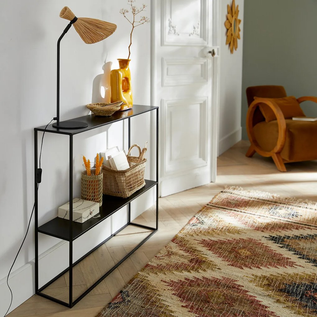 Stalen metalen wandtafel, dubbel blad, Miva