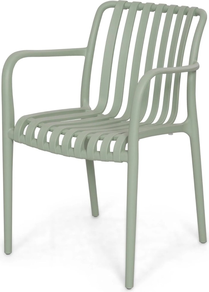 Tuinset 4 personen 909 cm Kunststof Groen Domani Furniture Alba/Weston