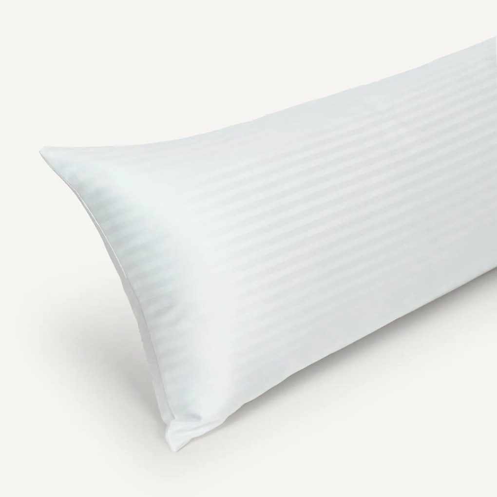 Platte bolster in perkal katoen