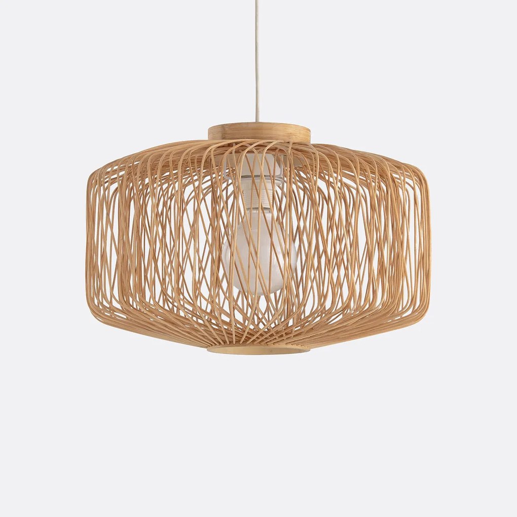 Hanglamp in bamboe Ø44 cm, Yaku