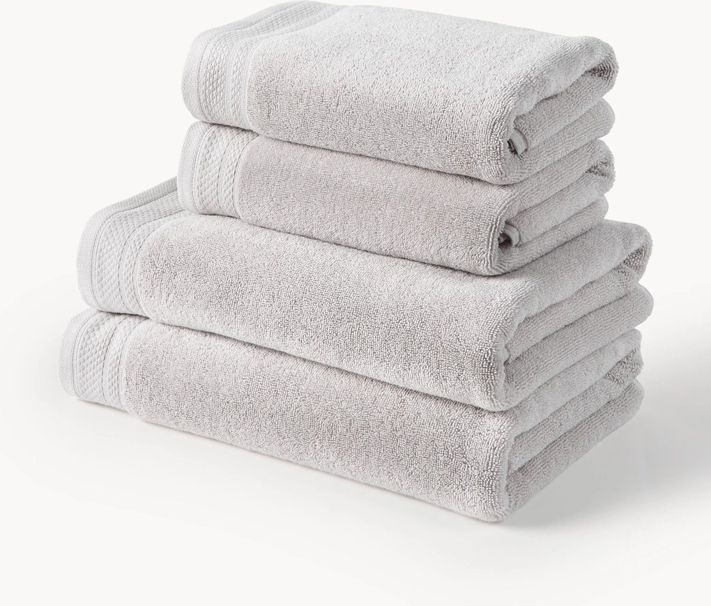 Handdoekenset Premium van biokatoen, in verschillende setgroottes