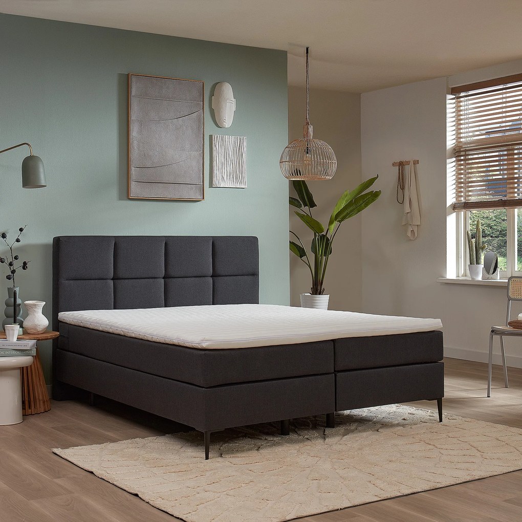 Boxspring 160x200 Antraciet
